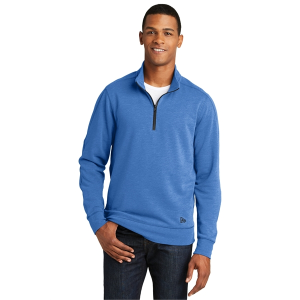 New Era® Tri-Blend Fleece 1/4-Zip Pullover