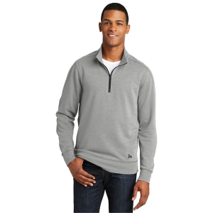 New Era® Tri-Blend Fleece 1/4-Zip Pullover