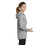 Sport-Tek® Ladies PosiCharge® Tri-Blend Wicking Fleece Hooded Pullover