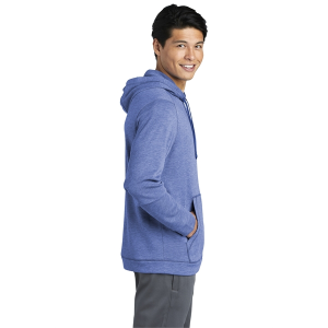 Sport-Tek® Men's PosiCharge® Tri-Blend Wicking Fleece Hooded Pullover